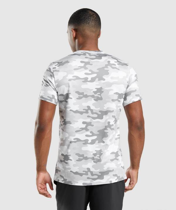 Panske Tricka Gymshark Arrival Svetlo Siva Maskacove | PL9637215